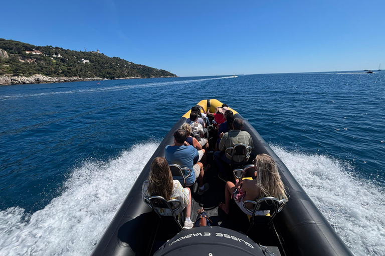Balade en mer de Nice vers Monaco et stop à Villefranche