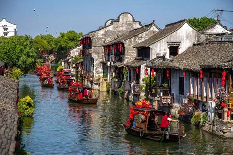 Shanghai: Fengjing Water Town Day Trip with Boat ride&Lunch