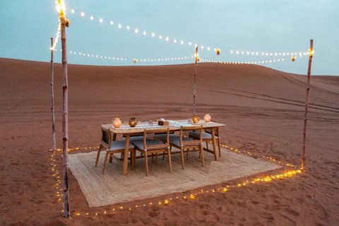 From Dubai: Zerzura Buggy Experience + Dinner in the dunes 4 Seater Desert Fox Buggy | Private dinner for 4 guests