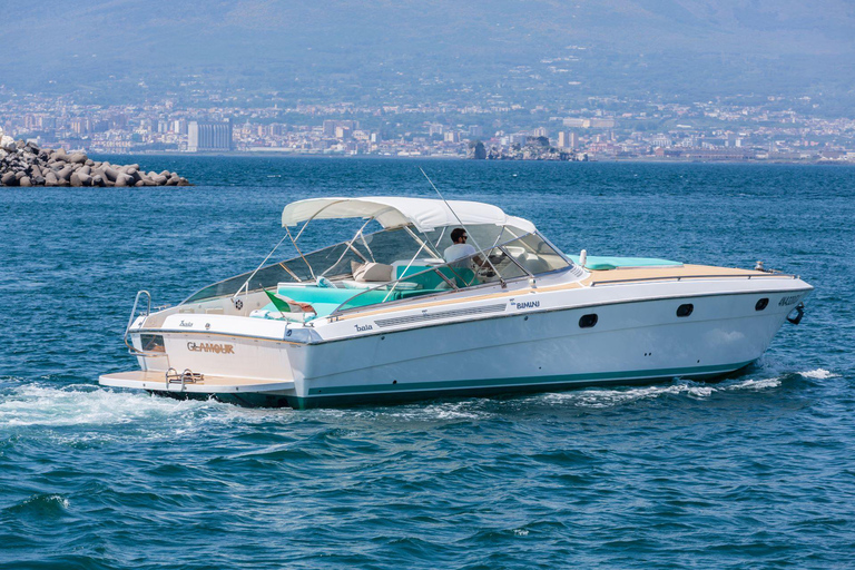 Positano: Amalfi Coast & Emerald Grotto Private Boat Tour Sparviero 25ft Cruise