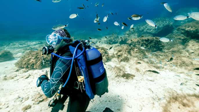 Malta: nurkowanie próbne i nurkowanie do wraku statku z czasów II wojny światowej
