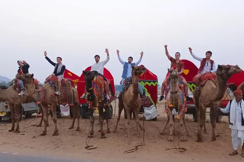 Jaipur: Viagem de 1 dia a Pushkar com Safari de Camelo Opcional