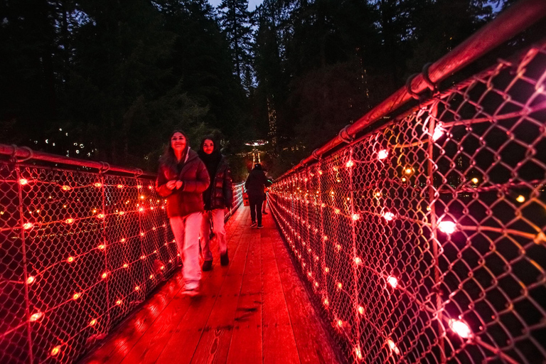 Capilano Suspension Bridge Canyon Lights Holiday Tour