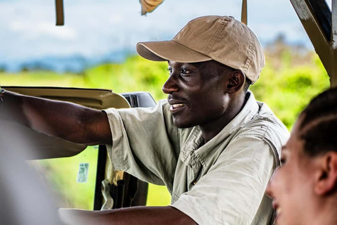 From Zanzibar: Mikumi Safari Day Trip with Flights and Lunch Mikumi Shared Safari without hotel transfer