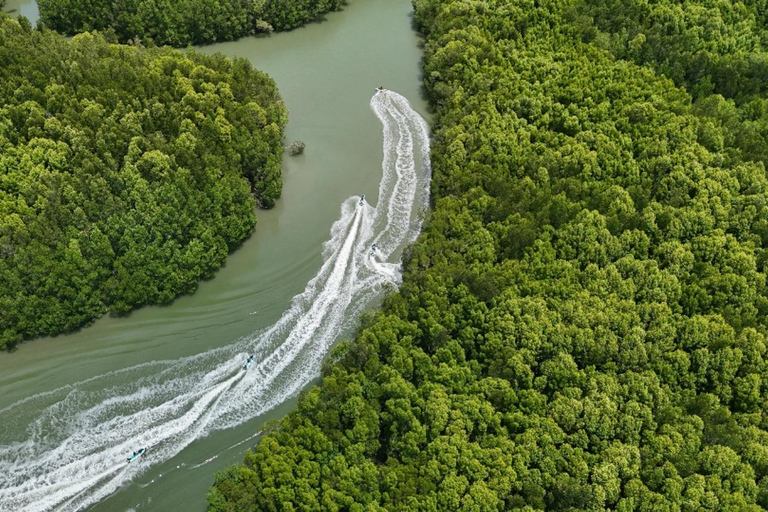 Złoty pakiet Mangrove Jet Ski Tour Darmowy film z dronaOpcja podwójnego skutera wodnego