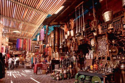 Marrakech Medina Night Tour with Rooftop Dinner