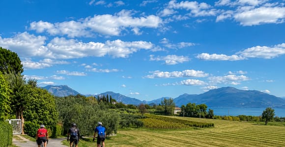 Desenzano del Garda: Guided E-Bike Tour with Castle Views