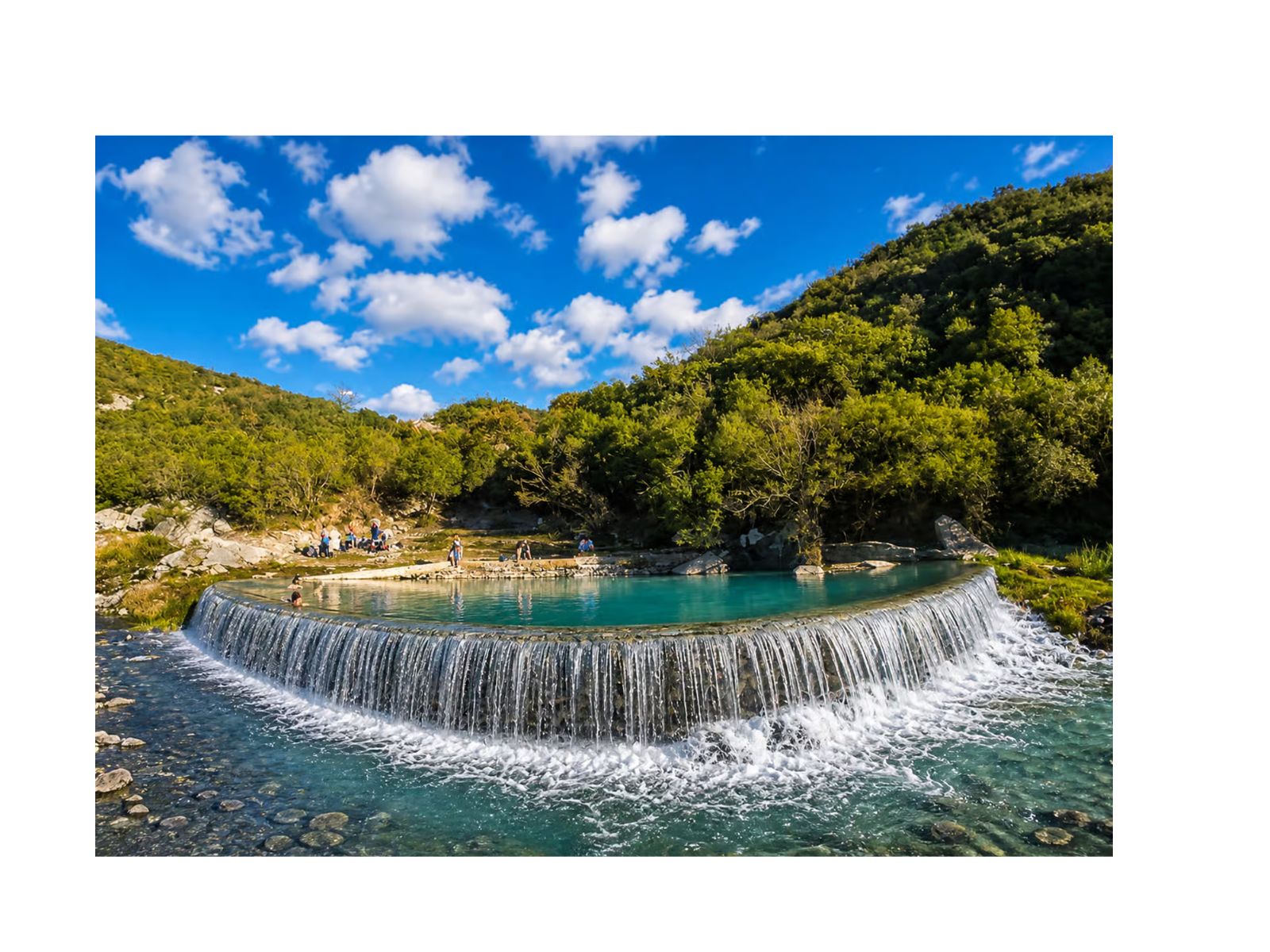 Private Tour zum Peshtura-Wasserfall und Thermalbad