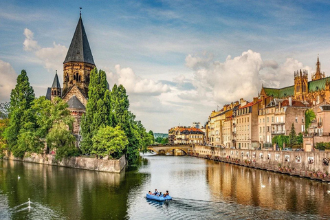 Luxembourg: Private Day Trip to Metz, Sierck & Schengen