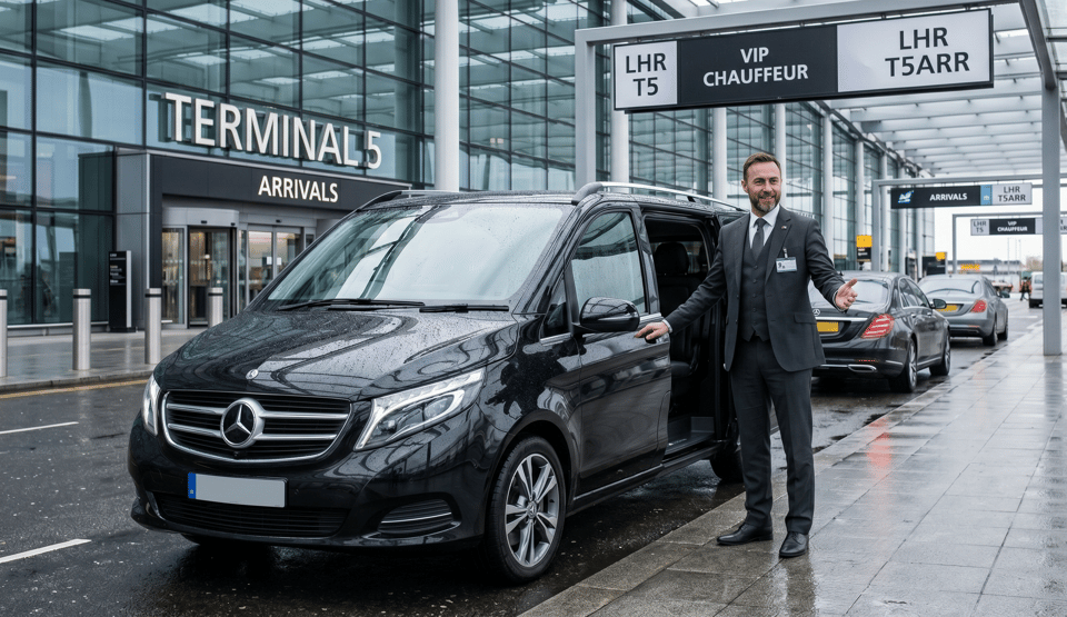 London: Privater Transfer vom/zum Flughafen Heathrow LHR