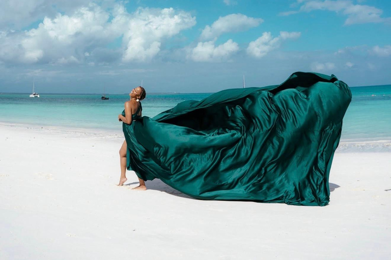 Zanzibar: FlyDress Photoshoot – Professional Camera & Drone.
