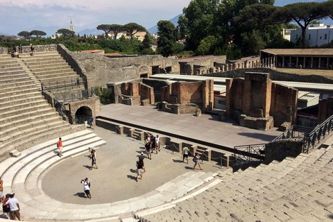 Pompeji: Guidad vandringstur med inträdesbiljettRundvandring i Pompeji – på franska