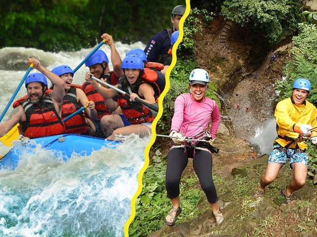 Arenal Volcano Raft and Rappel Adventure