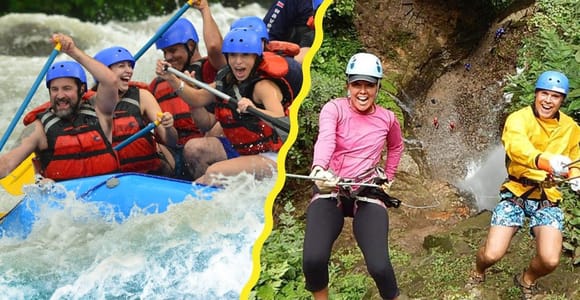 Arenal Volcano Raft and Rappel Adventure