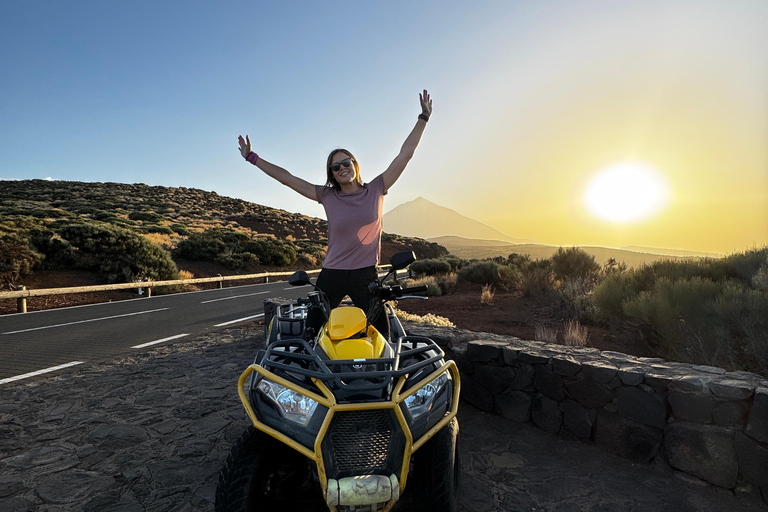 Puerto de la Cruz: Ascend Mount Teide on a quad bike to experience a magical sunset Individual Quad (1 person per quad)