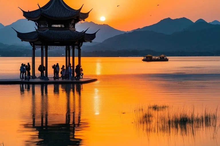 Shanghai: Hangzhou Day Trip with West Lake & Lingyin Temple Shanghai: Hangzhou Guided Day Trip By Bullet Train