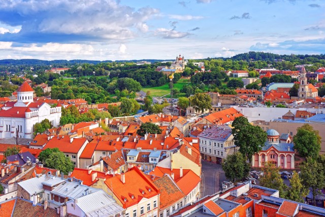 Visit Vilnius Express Walk with a Local in 60 minutes in Vilnius, Lithuania