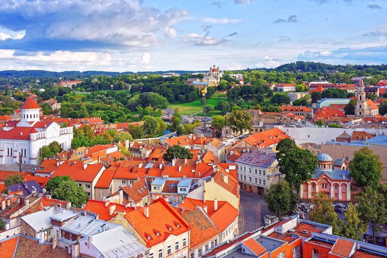 Vilnius: Passeggiata express con un locale in 60 minutiVilnius: passeggiata veloce con un locale in 60 minuti