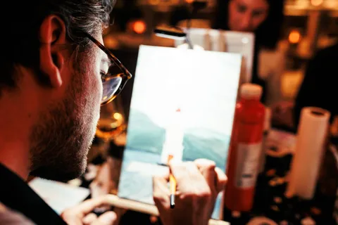 Bremen: Tipsy & Artsy: Kunst- und Trinkabend