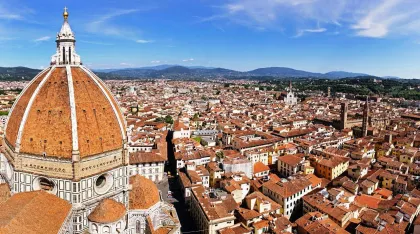 Ticket mit Panoramablick auf die Kuppel von Brunelleschi