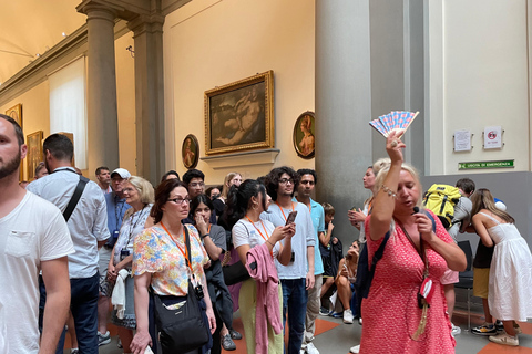 Florence: Accademia Gallery Guided Tour with Entry Ticket French Guided Tour