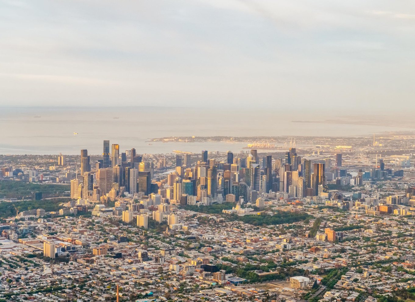 Melbourne: Ballonflyvning ved solopgang