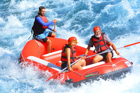 From Side/Belek/Antalya: Vip Rafting, Quad & Zip Combo Tour