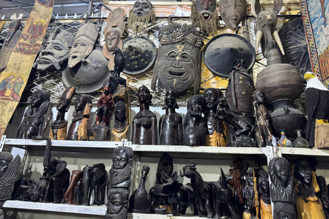 Addis Abeba: Halbtägige Shopping- und Stadtrundfahrt