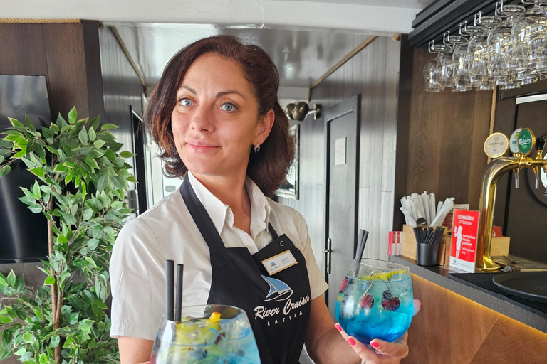 Romantic 1-Hour Sunset Cruise for 2 with Cocktails | Riga