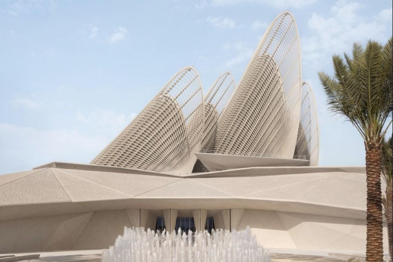 Dubai: Sheikh Zayed Mosque, Zayed Museum & Louvre Tour Private: Grand Mosque with Zayed National Museum & Louvre