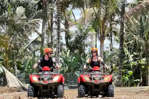 Ubud: Cascata con altalena nella giungla e tour in quad ATV