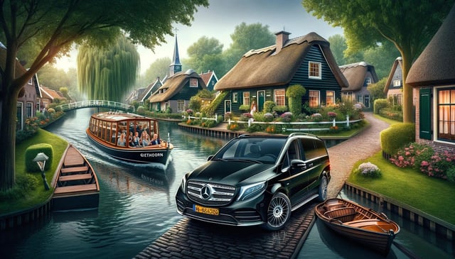 Amsterdam : Explorez Giethoorn dans le cadre d&#039;une visite privée avec chauffeur