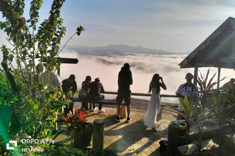 Khao Lak : Mer de brouillard sur une colline avec HomeStay One Night