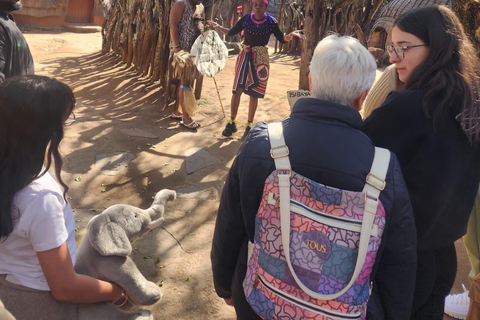 From Johannesburg: Lesedi Cultural Village Tour with Buffet