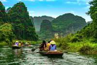 Hanoi, Ninh Binh Day Trip with Tam Coc, Hoa Lu & Mua Cave - Housity