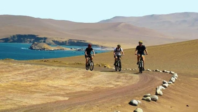 Bike Route through Paracas + Ballestas Islands, Peru's Galapagos