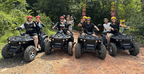 Langkawi: Sky ATV Ride at Mountain Manchinchang Entry Ticket