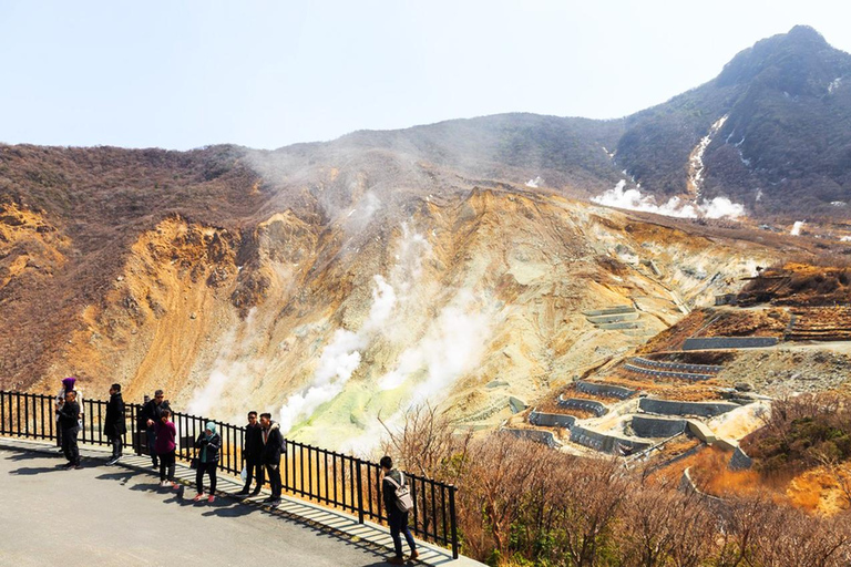 Tokio: Mt Fuji, Hakone, Kreuzfahrt, Seilbahn &amp; Oshino Hakkai TourAbfahrt vom Bahnhof Shinjuku um 8:30 Uhr