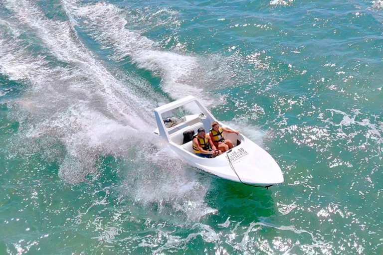Cancun : Aventure en bateau rapide et observation des crocodiles