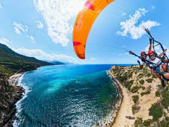 Cefalù: Tandem Paragliding Flight and GoPro13 Video