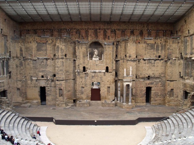 Visit Orange Roman Theatre and Museum E-Ticket & Audio Tour in Goudargues
