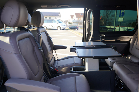 Lucerne: Private Transfer to Geneva with Montreux Stop