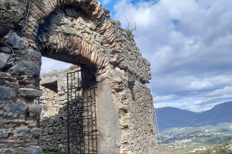From Tirana: Pëllumbas Cave hiking & Petrelë Castle tour