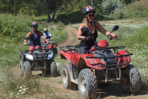 Kusadasi: Quad & Buggy Safari at Pamucak Beach Family Buggy For 3 Person