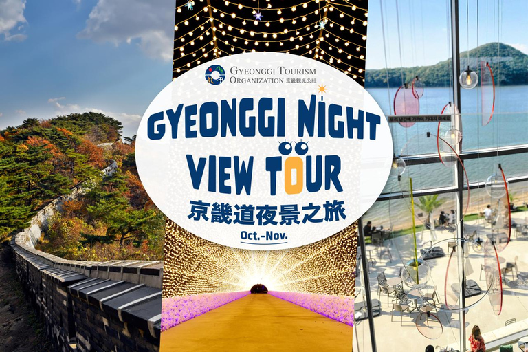 Seoul: UNESCO Namhansanseong &amp; Starlight Garden Night ViewShared Night view tour, Meet at Hongik Uni. Station