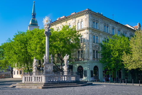 Bratislava centrum på 1 dag: Rundvandring med digital guide20 € - Gruppbiljett (3-6 personer)