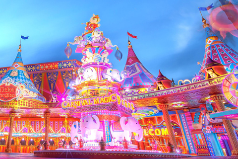 From Khao Lak: Carnival Magic Phuket Ticket with Transfer Royal Seat with Dinner