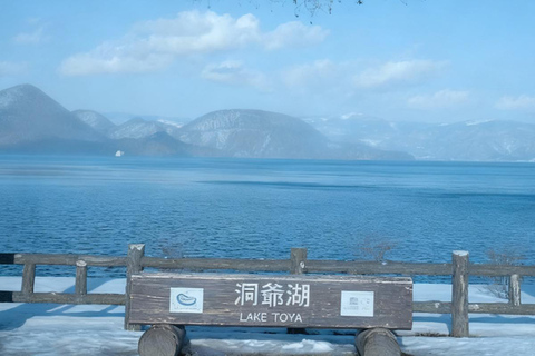 Sapporo: Hill of the Buddha, Lake Toya & Hell Valley Day Tour Only (No Tickets)