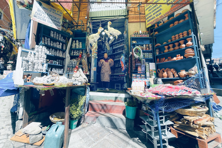 La Paz: Offering to Pachamama in an Ancestral Andean Ritual La Paz: Offering to Mother Earth in an Ancestral Andean Ritual