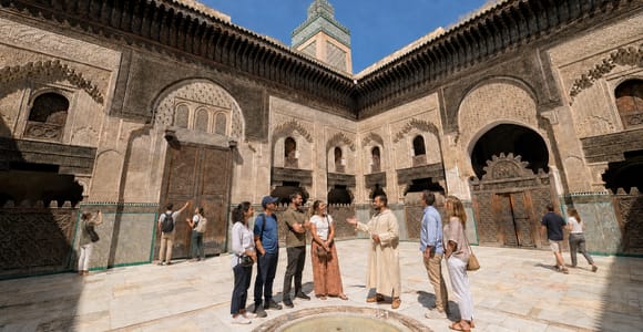 Fez Medina Highlight: Tannery, Medersa, Artisans & Souk Tour